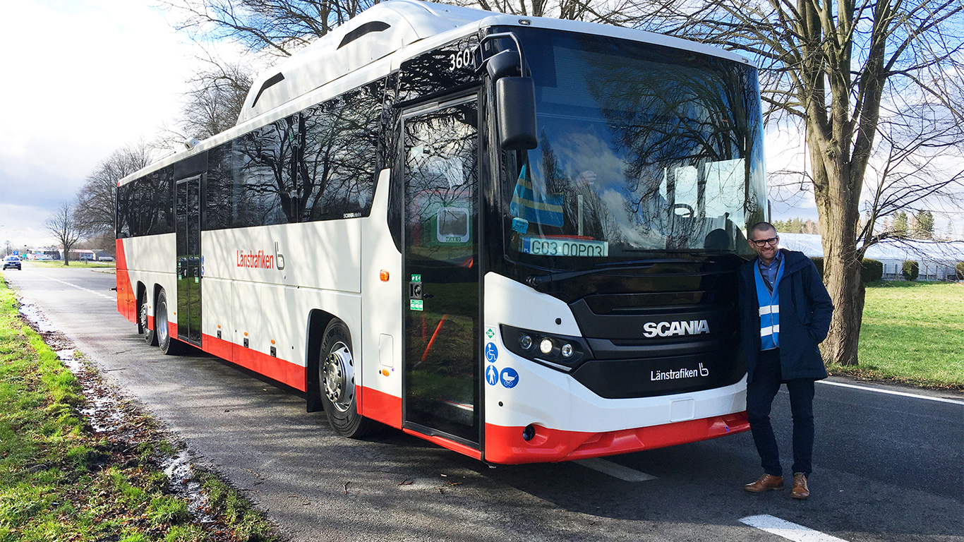 Scania buss